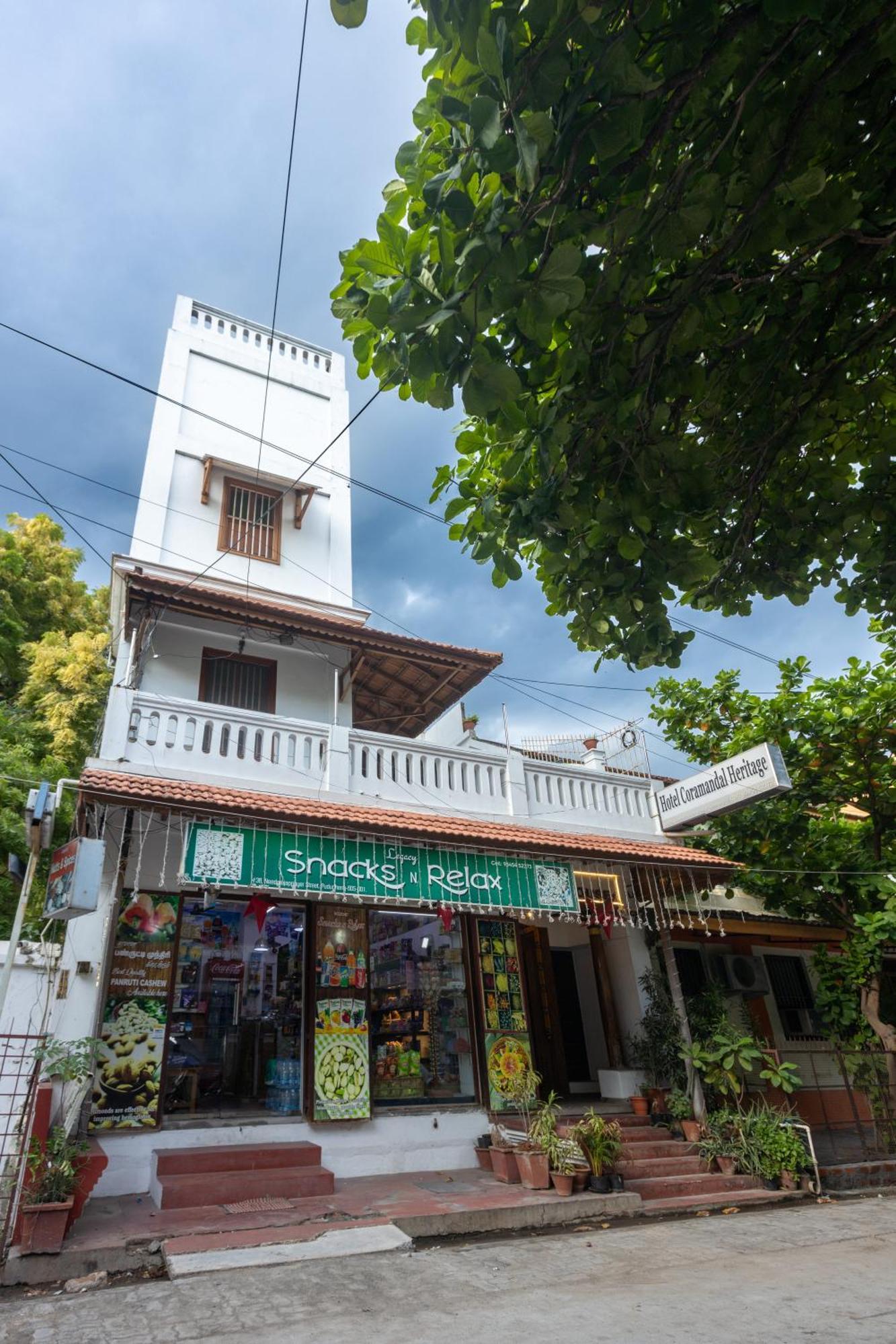 Coramandal Heritage Пондичери Екстериор снимка